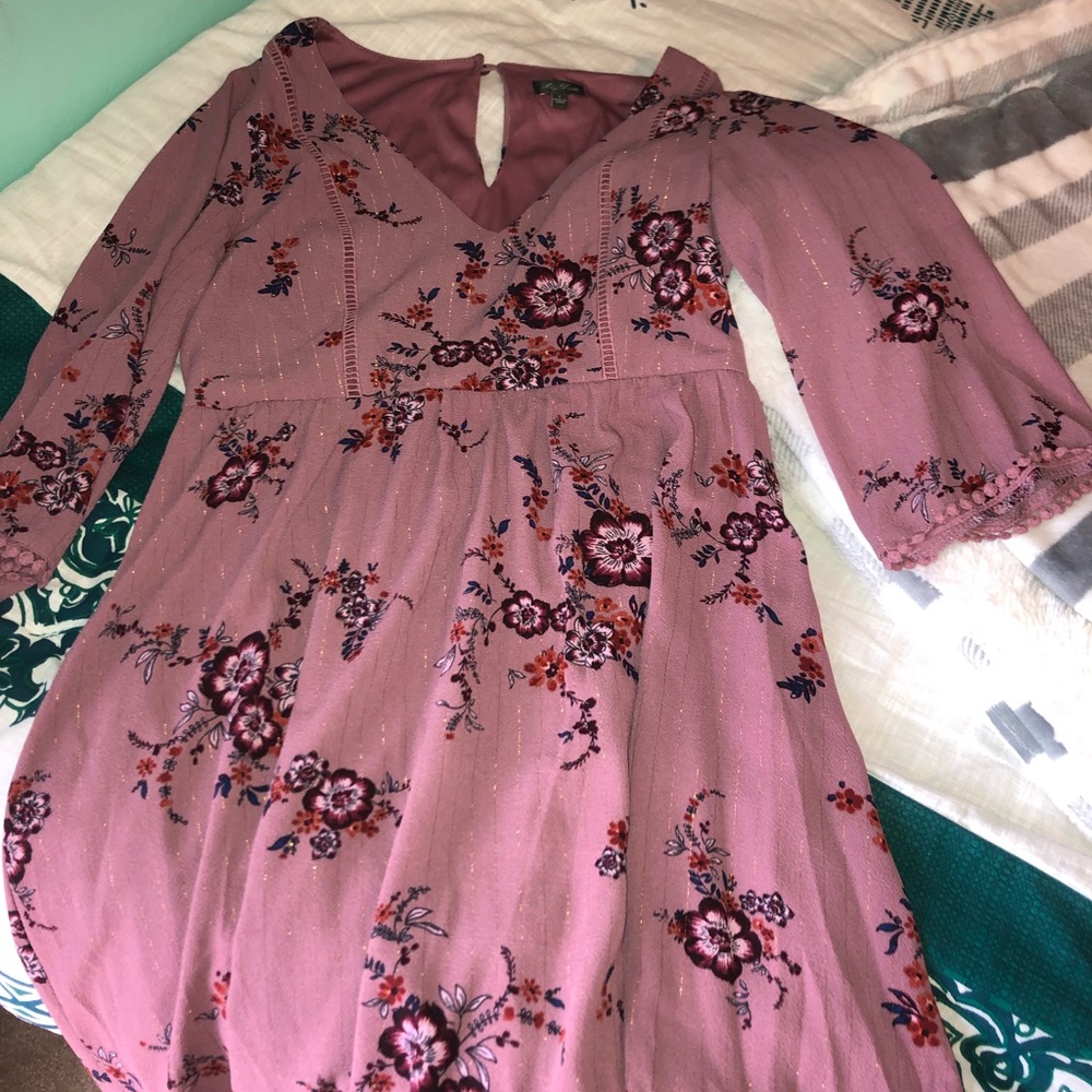 💓Lily Rose Magenta Floral Dress💓